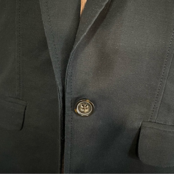 Bluish black Banana Republic  stretch blazer size  0 but fits up to meduim *c1 - Picture 2 of 16